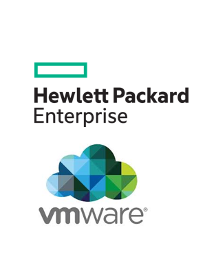 HPE and VMware Logo